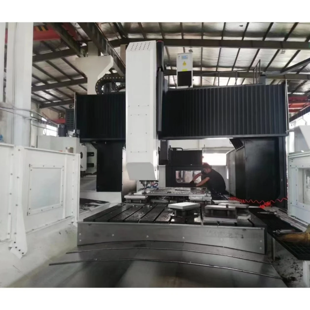 China Hot Sale Elective CNC Control System Gantry Type Milling Machining Center with CE