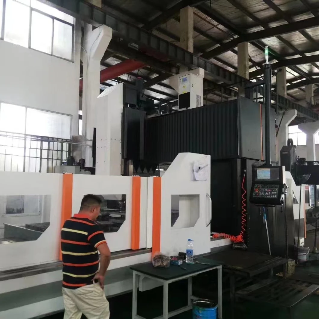 Taiwan Syntec CNC Control System CNC Machine Gantry Type Milling Machining Center with CE