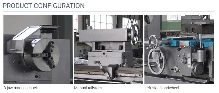 Gear Head Conventional Engine Lathe Cw6263A/2000