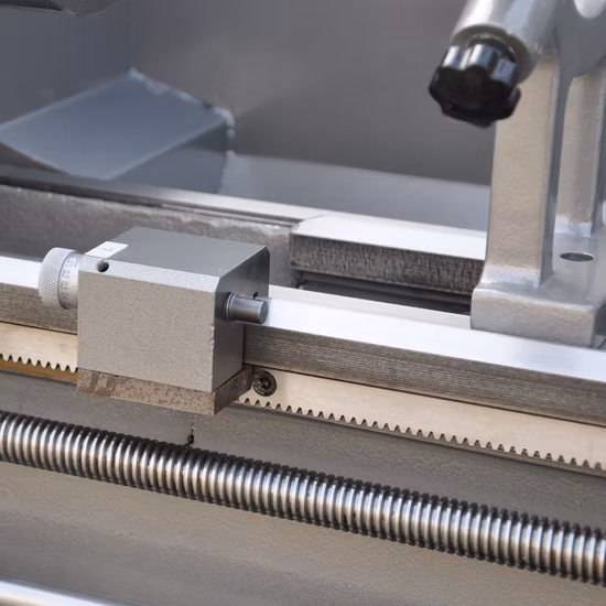 Máquina de torno de banco de metal de corte mini convencional Ghb-1440A