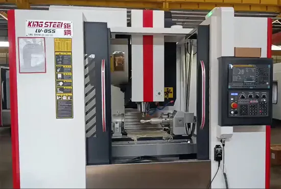 Centro de mecanizado vertical CNC Fanuc LV-855 (fresadora vertical)